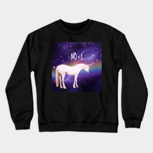 Unicorn says maintain your boundaries Crewneck Sweatshirt